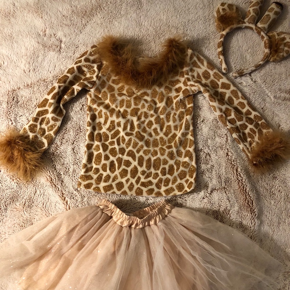 Pottery Barn Kids Giraffe Tutu Costume